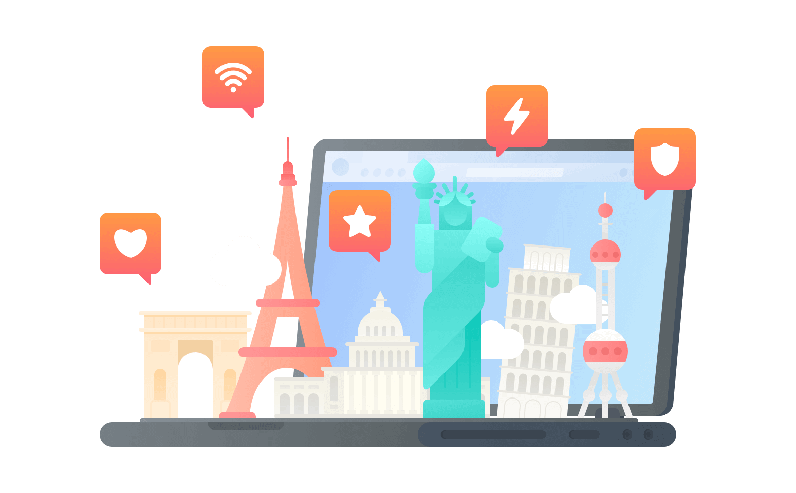 在圣赫勒拿连接到中国vpn - 云回国